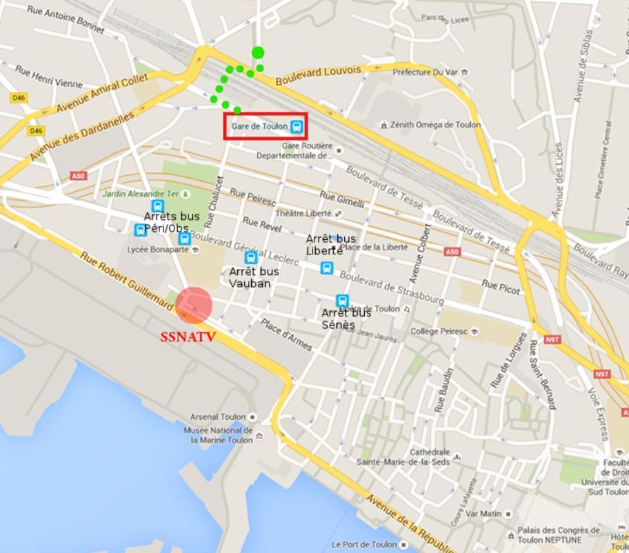 3 - 5pers - Proche Toutes Commodites - Quartier Recherche - Court Et Long Sejour - Cosy - Lumineux - Fonctionnel Apartment Toulon